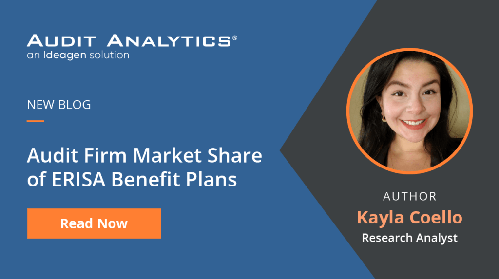audit firm market share of ERISA benefit plans