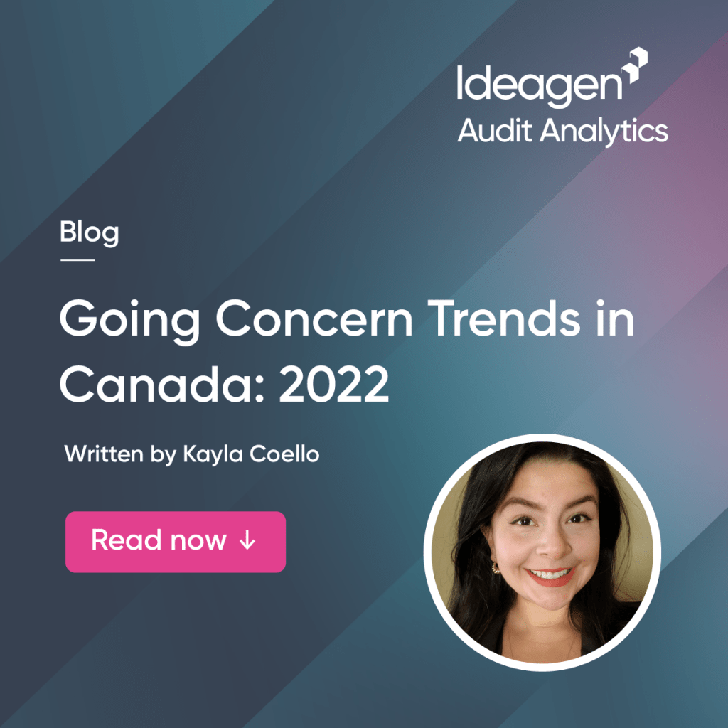 Going Concern Trends in Canada:2022